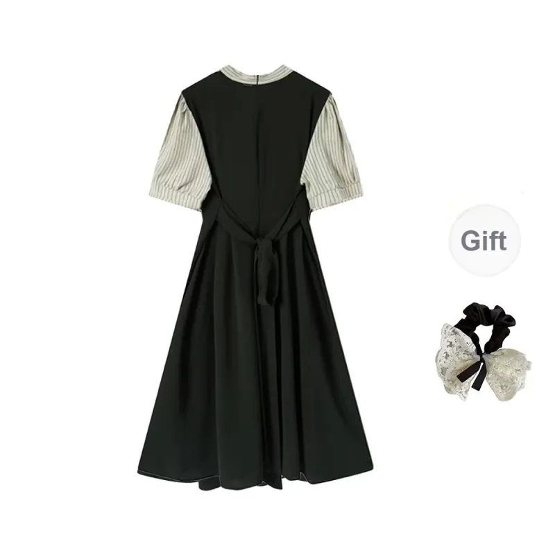 PAVEA Short Sleeved Dress Women's Jasper+Hair Tie Comes With-1
