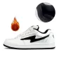 Fleece-Lined, White/Black