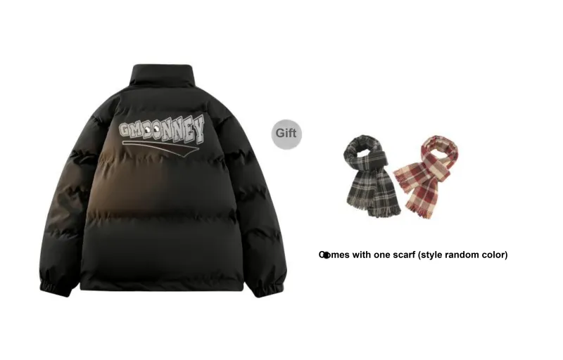 G.M BONNEY Puffer Jacket Coat Unisex-46