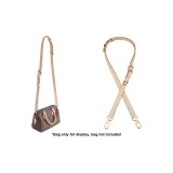 3 Sections Adjustable 1.8cm-Width Vegetable Tanned Leather[Top Grain Cow Leather]-Glossy Edge