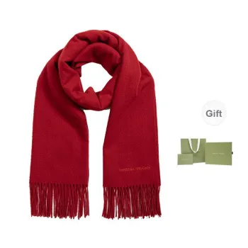 VANESSA HOGAN Plush Yarn Shawl Scarf Unisex