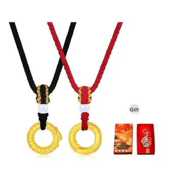 Best Wishes Chalcedony Jade Necklaces Unisex