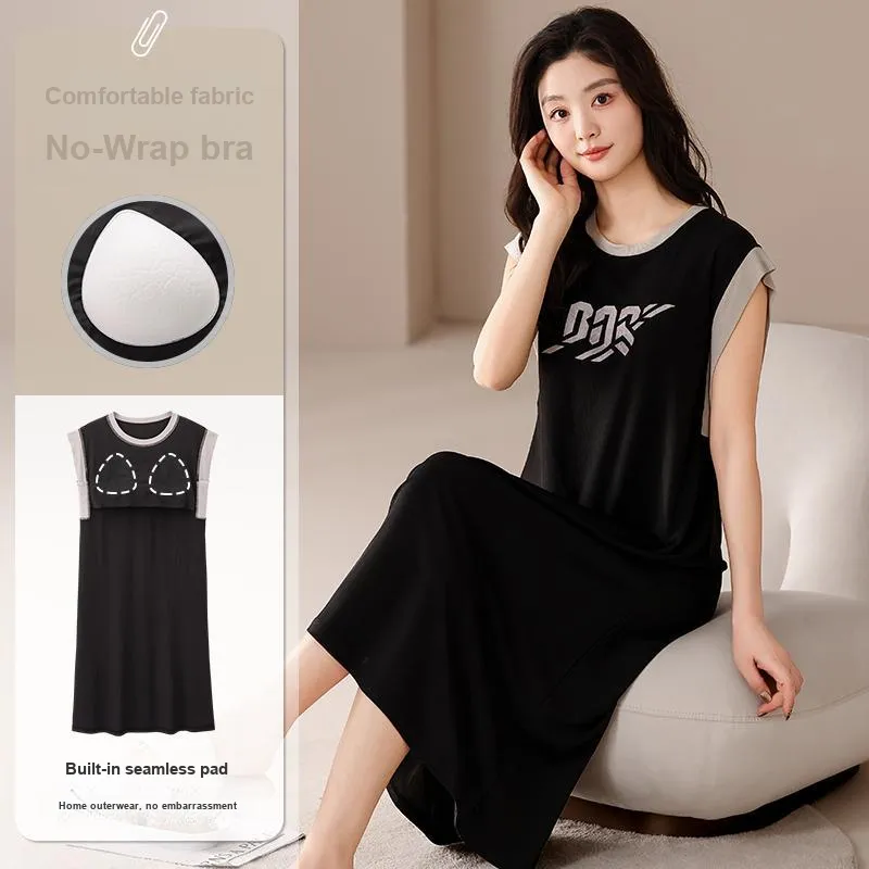 Pretty lady Women's Nightgowns-1