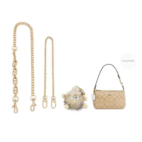 Metal Bag Chain Shoulder Strap Women's Antique Gold