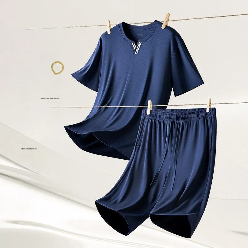 DUINIDESIYU Pajama Set Men's Gift Box Set-2