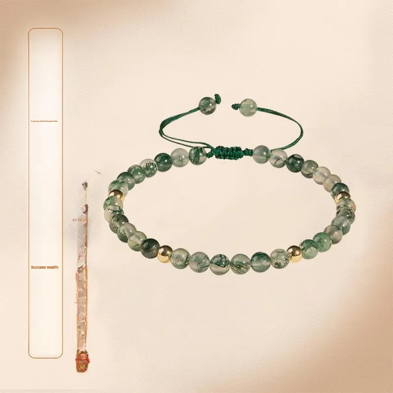 The Years Are Quiet Agate Bracelets Unisex-1