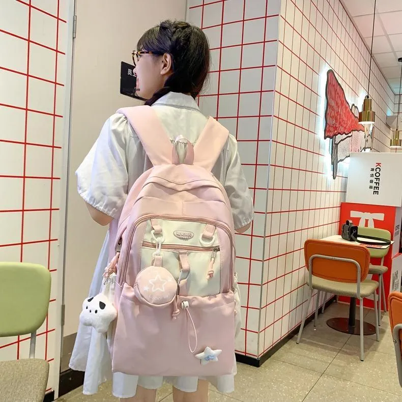 BALANG Cotton Backpack Regular Unisex Multicolor-11