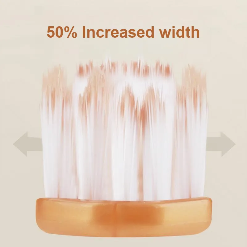 DOLEK Wide Head Soft Bristles Dense Gum Protection Cleaning Sam Same Style Adults Men Women's Manual Toothbrushes-1