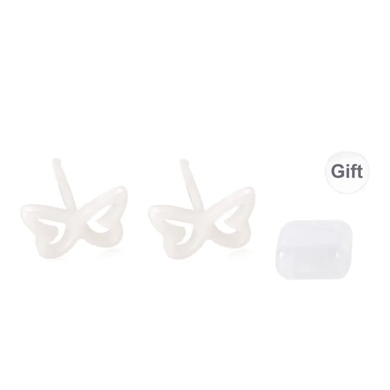 Shiban Ceramic Stud Earrings Unisex-10
