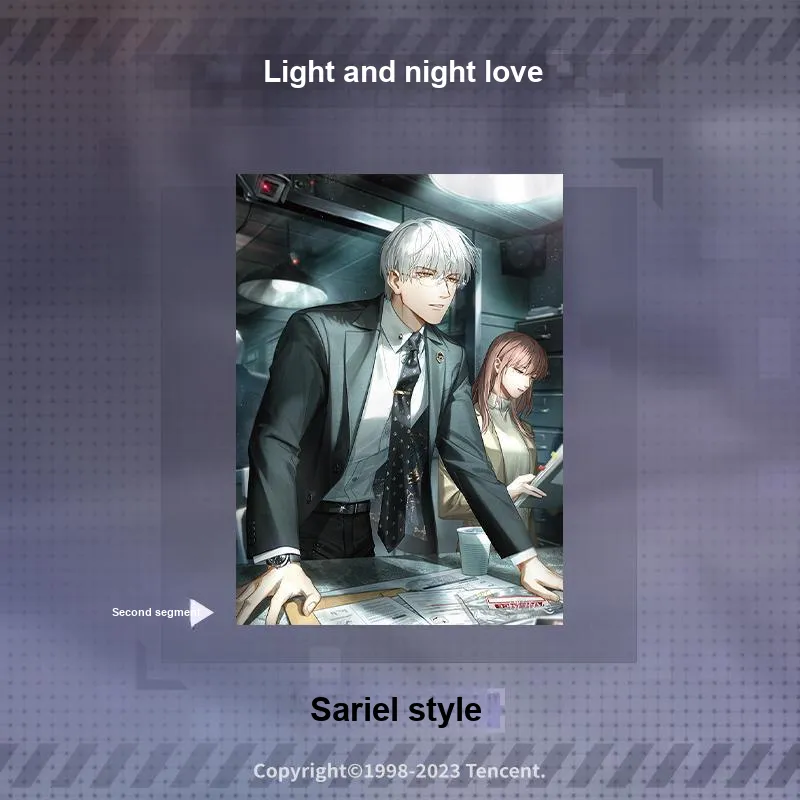 The love of light and night Anime / Games Posters-11