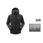 Black (No RECCO, No Snow Skirt Version)