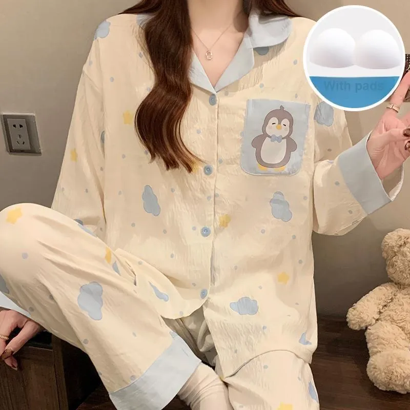 Sleeping Beauty Pajama Set Women's Image Color-3