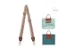 [One Shoulder Crossbody]Canvas Adjustable 90-120cm (Brown)