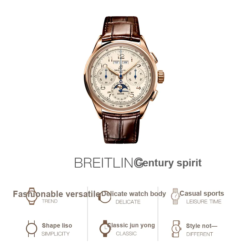Breitling Men Jade Elegant Collection Watch-3