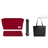 [Three-Piece Set Burgundy]Open Top Liner+Bottom Pad+Shoulder Pads