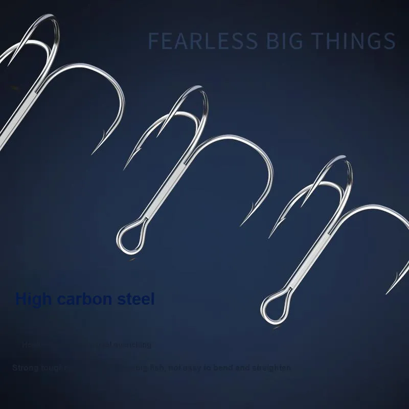 The Realm Of Fishing Fish Hook High Carbon Steel Barbed Hook-2