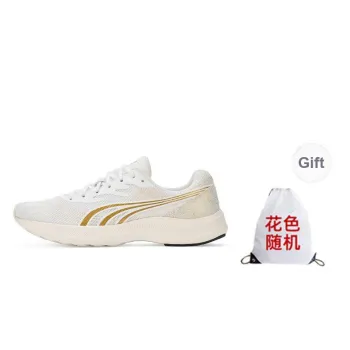 DO WIN Journey To The Second Generation Running Shoes Unisex Low Top White Gold