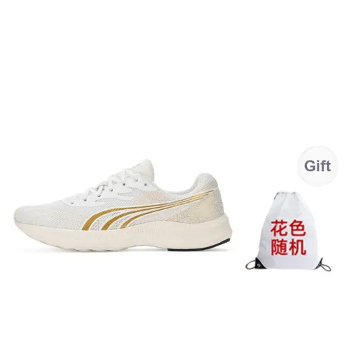 DO WIN Journey To The Second Generation Running Shoes Unisex Low Top White Gold