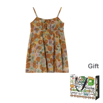 ZVJH Camisoles Women's Oil Painting Orange Shopping Bag