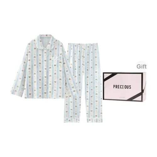 OEING Пижамный комплект женский набор в подарочной коробке медведь сад