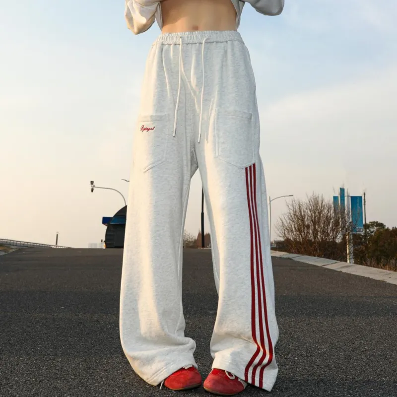 MARK WAFFLE Casual Pants Unisex-3