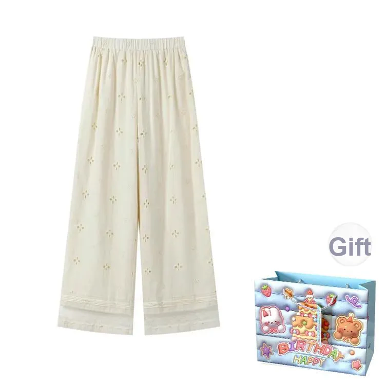 REMOULD Casual Pants Women's Crochet Pants Shopping Bag