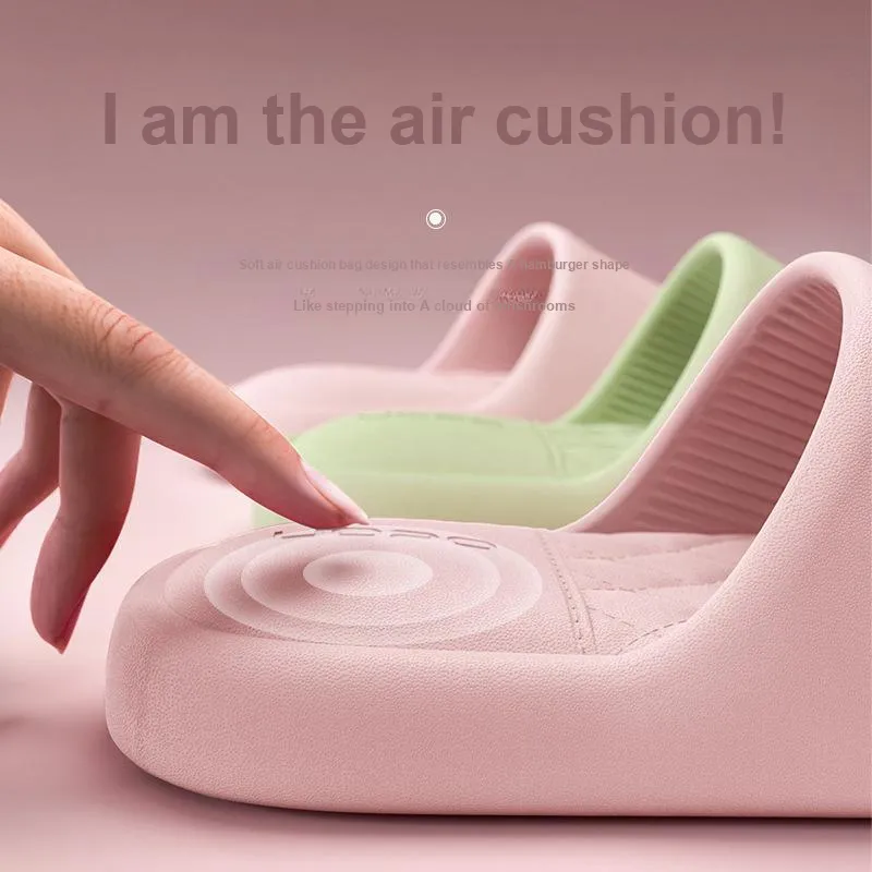 Lymia Slippers, Home And Bathroom Slippers, Platform Squashy And Bouncy Feeling Home Slippers-4
