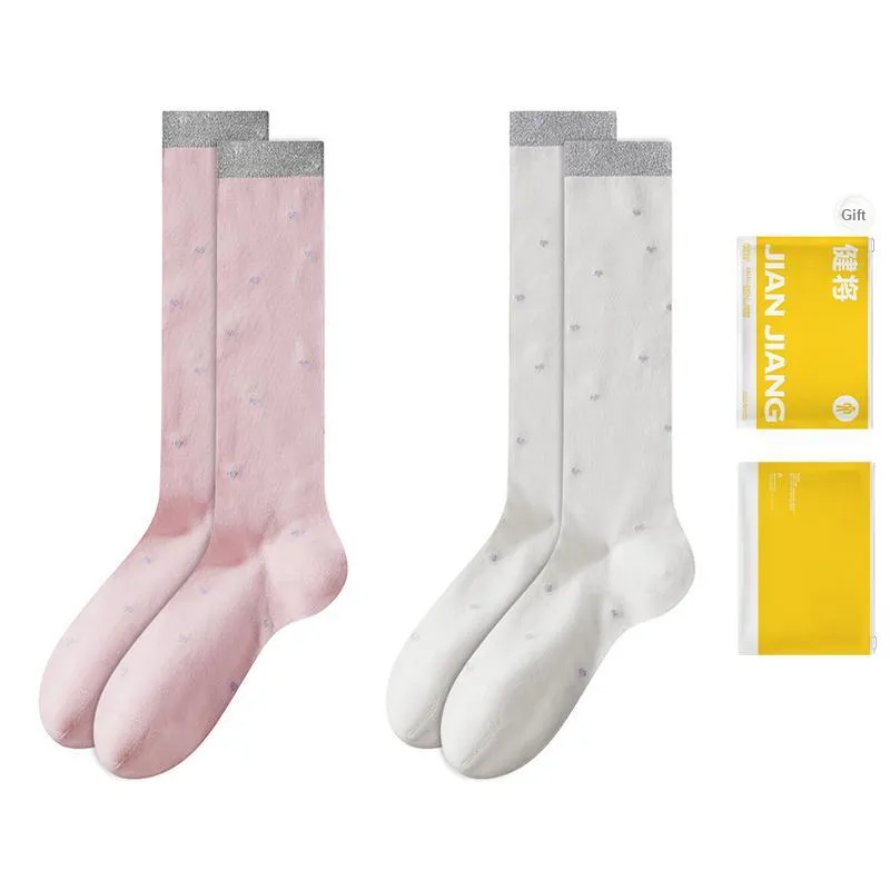 Master Knee High Socks Women's Shopping Bag Combo Set-15
