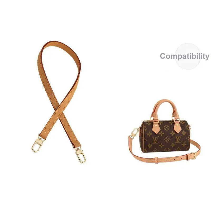 Ingenuity Handmade Cowhide Leather Material Bag Strap Women's Beeswax-2