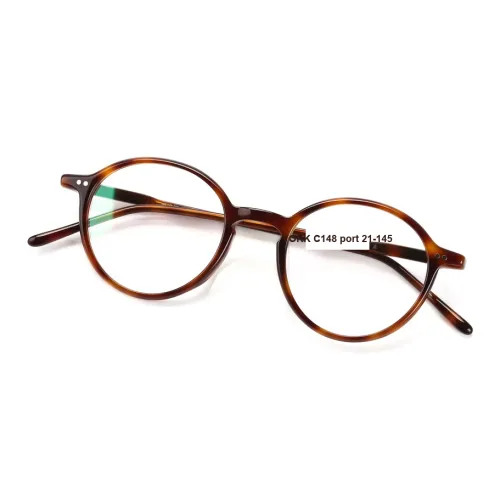 QINGZHIZUO Пластина Круглая Оправы для очков Унисекс Черепаховый Япония Серый