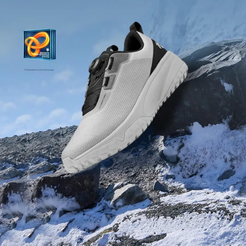 DESCENTE Ski Style Wear-Resistant Low-Top Casual Shoes Unisex-3