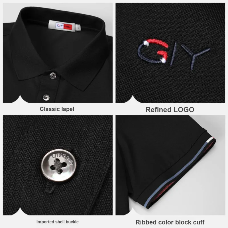 GY Goldlion Polo Shirts Men-6