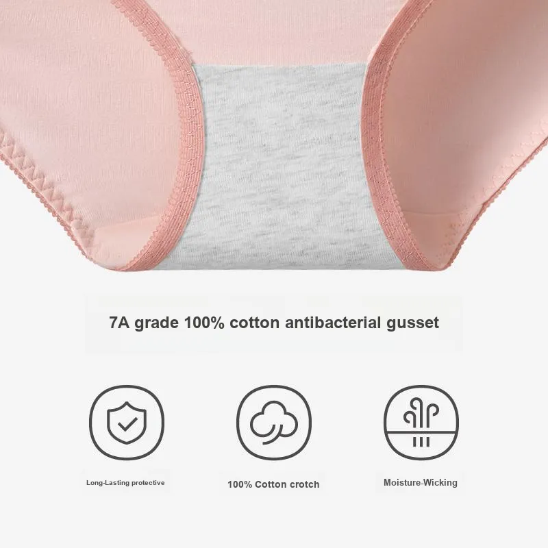FENTENG x LINE FRIENDS Brown Bear Underpants Women's 4 Pack-2