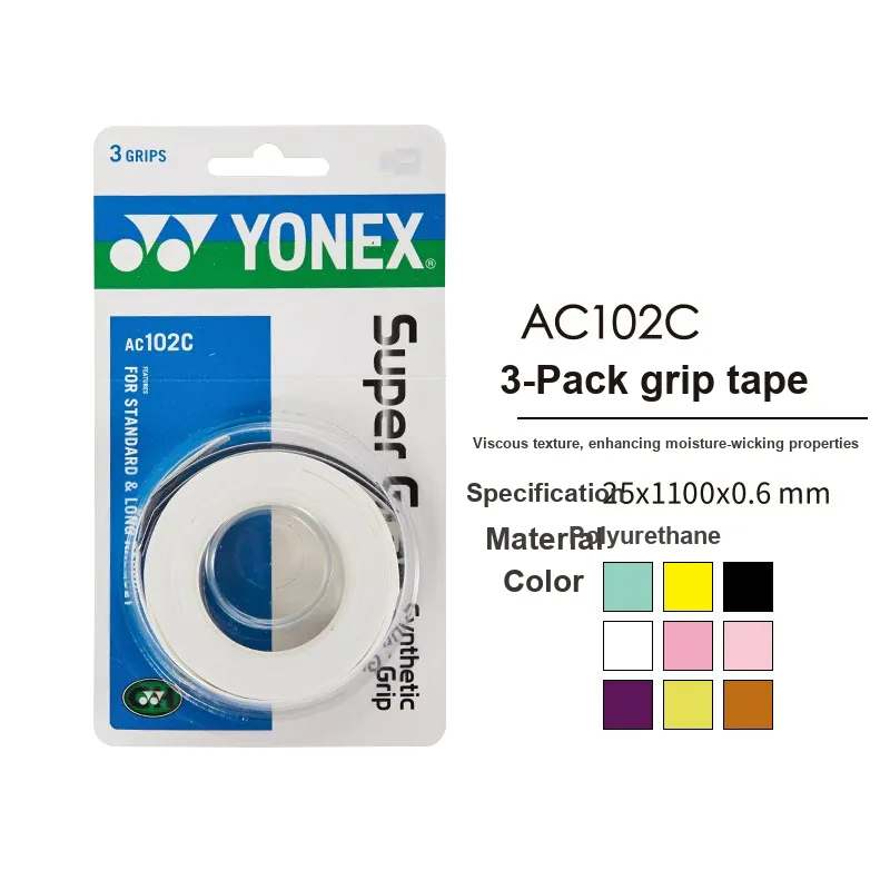 YONEX Badminton Racket Grip Tape Polyurethane Thin-13