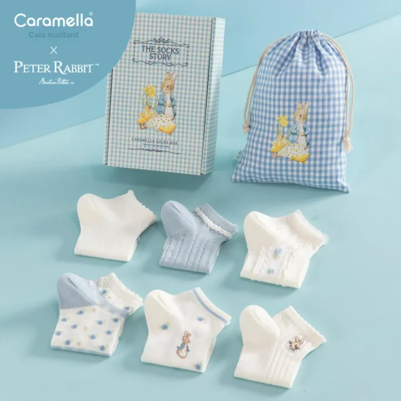 Caramella x Peter Rabbit Ankle Socks Unisex 5 Pack-20
