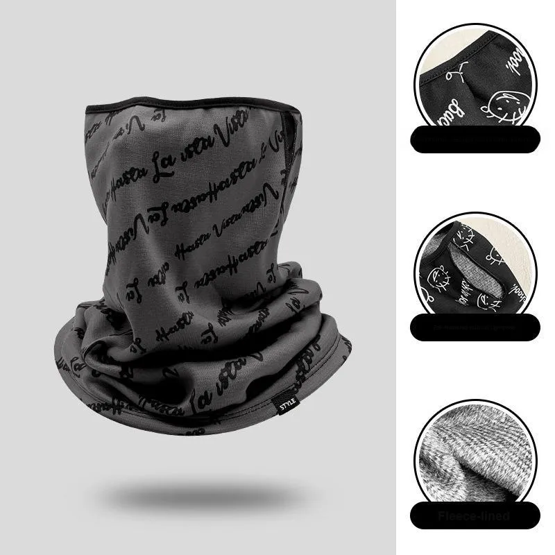 JIEKAI Riding Equipment Cycling Face Mask Unisex Polyester 27*36CM Multiple Colors-17