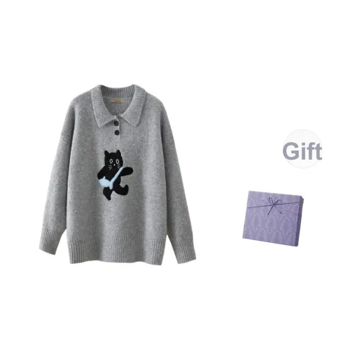 DITB Серый Женский Трикотаж