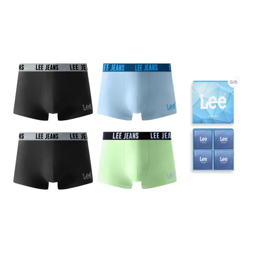 Ли совместный модель Galaxy нижнее белье подарочная коробка мужское 4 упаковки