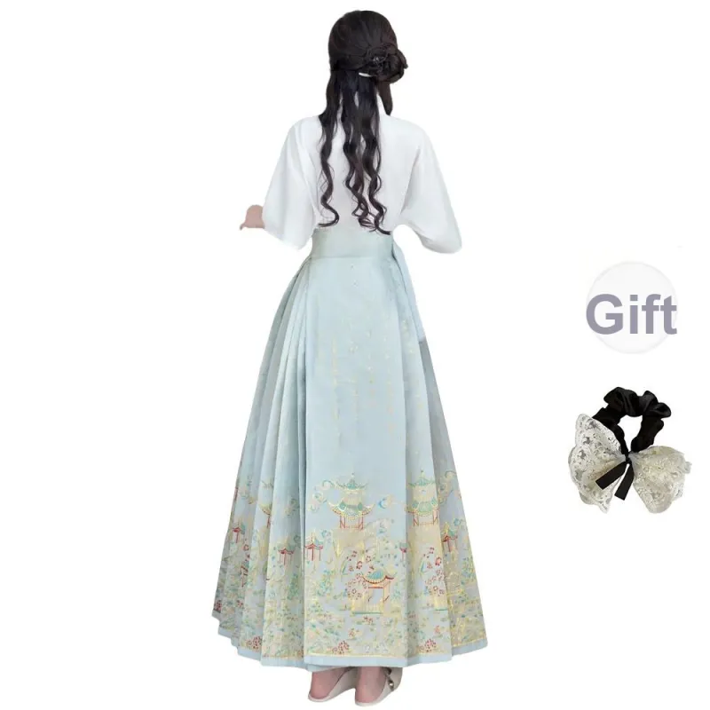 PAVEA Two Piece Skirt Sets Women's-1