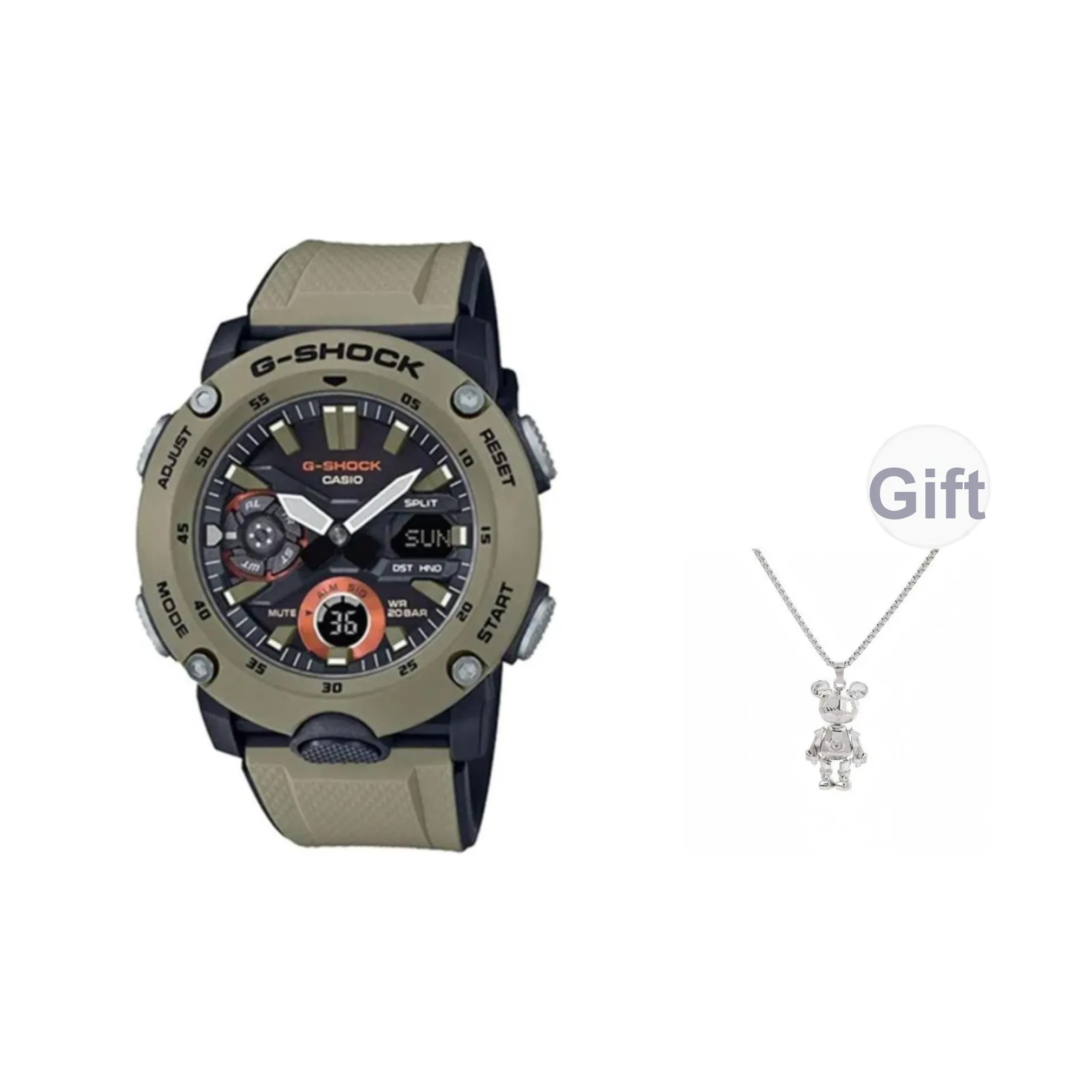 Шок Кварц Механизм Смола Ремешок Часы Унисекс Черный Циферблат