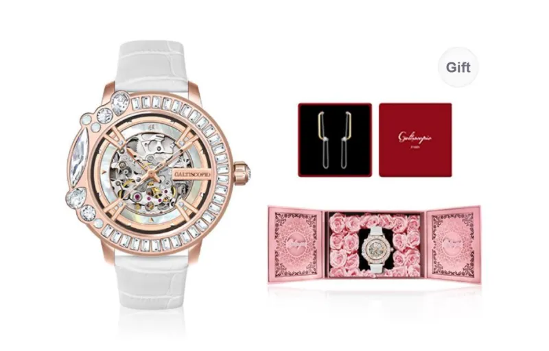GALTISCOPIO Wrist Watch Mechanical Movement White Dial Unisex-0