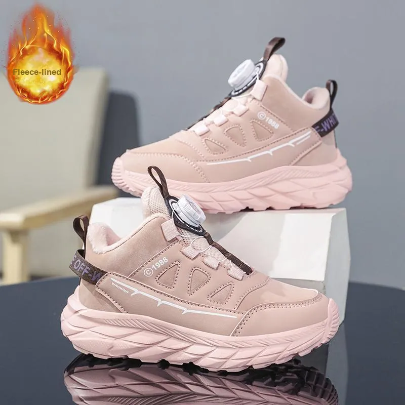 ROBINHOOD Slip-Resistant Cushioning Wear-Resistant Rebound Warm Kids' Running Shoes Kids'-2