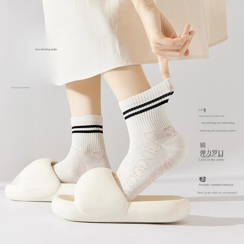 Ordifen Mid Calf Socks Women's 5 Pack-12