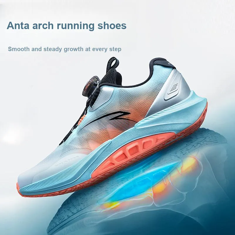 Antakids Arch Breathable Lightweight Cushioning Support Low Top Kids' Running Shoes Unisex-36