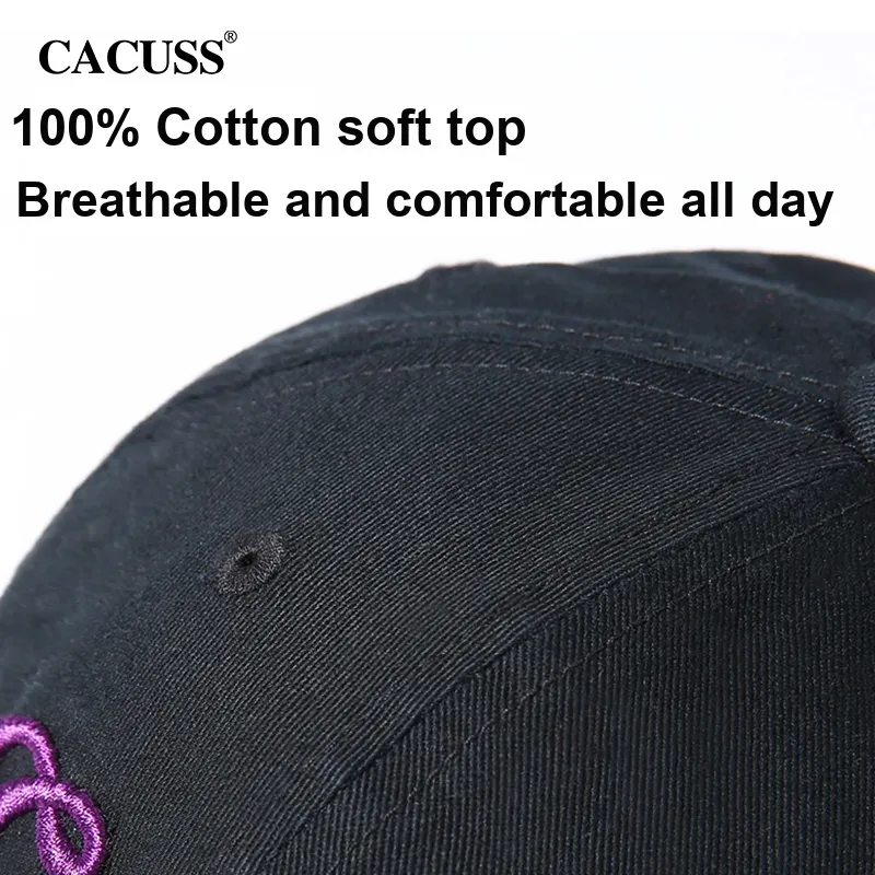 CACUSS Junior 100% Cotton Baseball Caps Unisex-3