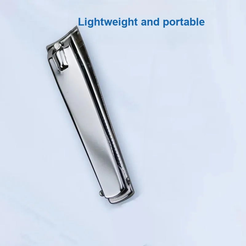 JIAOXUEFEI Sharp Wide-Mouthed Nail Clipper With File Keychain Suitable For Seniors-3