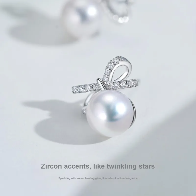 ME LUXE Saltwater Pearl Earrings Women's-3