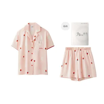 Red Beans At Home Pajama Set Women's Shopping Bag