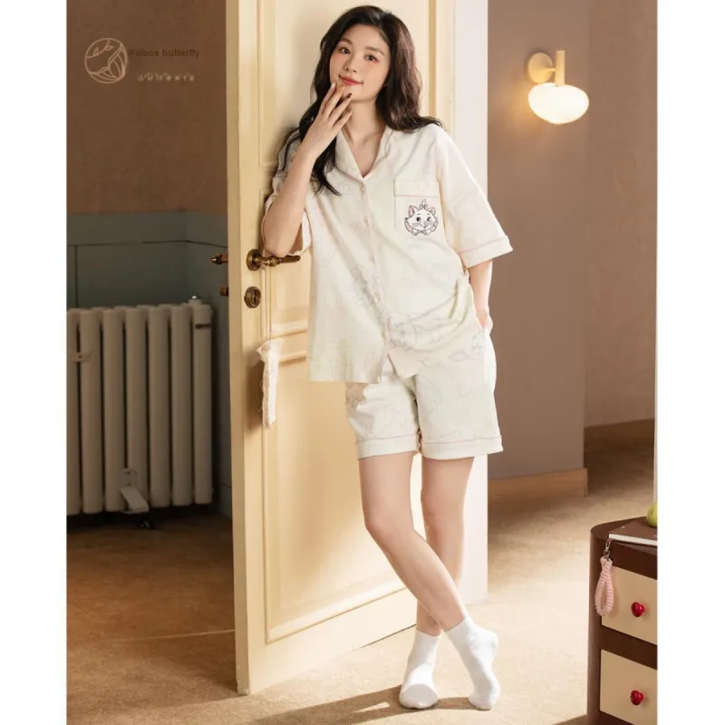 Gongdie x Disney Pajama Set Women's Apricot Gift Box Set-2