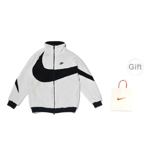 Nike Big Swoosh Jackets Men White+Gift Bag